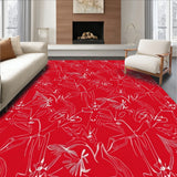 Joyful Yuletide Celebration Flooring Accent(Red)