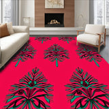 Artisan Seasonal Decorative Floor Cover(Red)