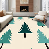 Nordic Spruce Elegant Jolly Hearth Adornment(Beige)