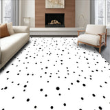 Avant Garde Speckled Stylish Retro Chic Luxury(Black)