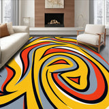 Rhythmic Undulation Expressive Avant garde Decorative(Yellow)