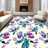 Enchanted Meadow Symphony Abstract Artistic(Purple)