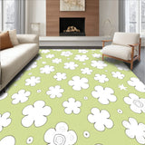 Marshmallow Cluster Luxury Faux Fur Accent with Sweet Comfort(Green)