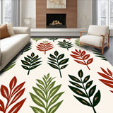 Enchanted Forest Leaf Motif Inspired Treasure(Red)