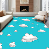 Cloud Dreamscape Floating Puffs Easy Clean Safe (Blue)
