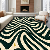 Chevron Wave Plush with Touch Finish(Beige)