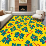 Seasonal Holly Berry Vine with Traditional Yuletide Foliage(Yellow)