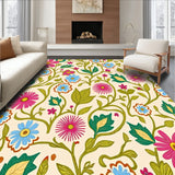 Blooming Meadow Floral Vine Tapestry(Pink)