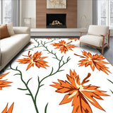 Maple Canopy Autumn Leaves Interlocking(Orange)