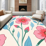 Enchanted Garden Watercolor Floral Arrangement(Pink)