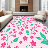 Whimsical Bud Cascade Charming Seasonal Illustration(Pink)