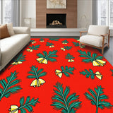 Holiday Featuring Festive Pine Branch Design(Red)