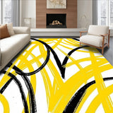 Artistic Abstract Brushstroke Modern Ultrasoft (Yellow)