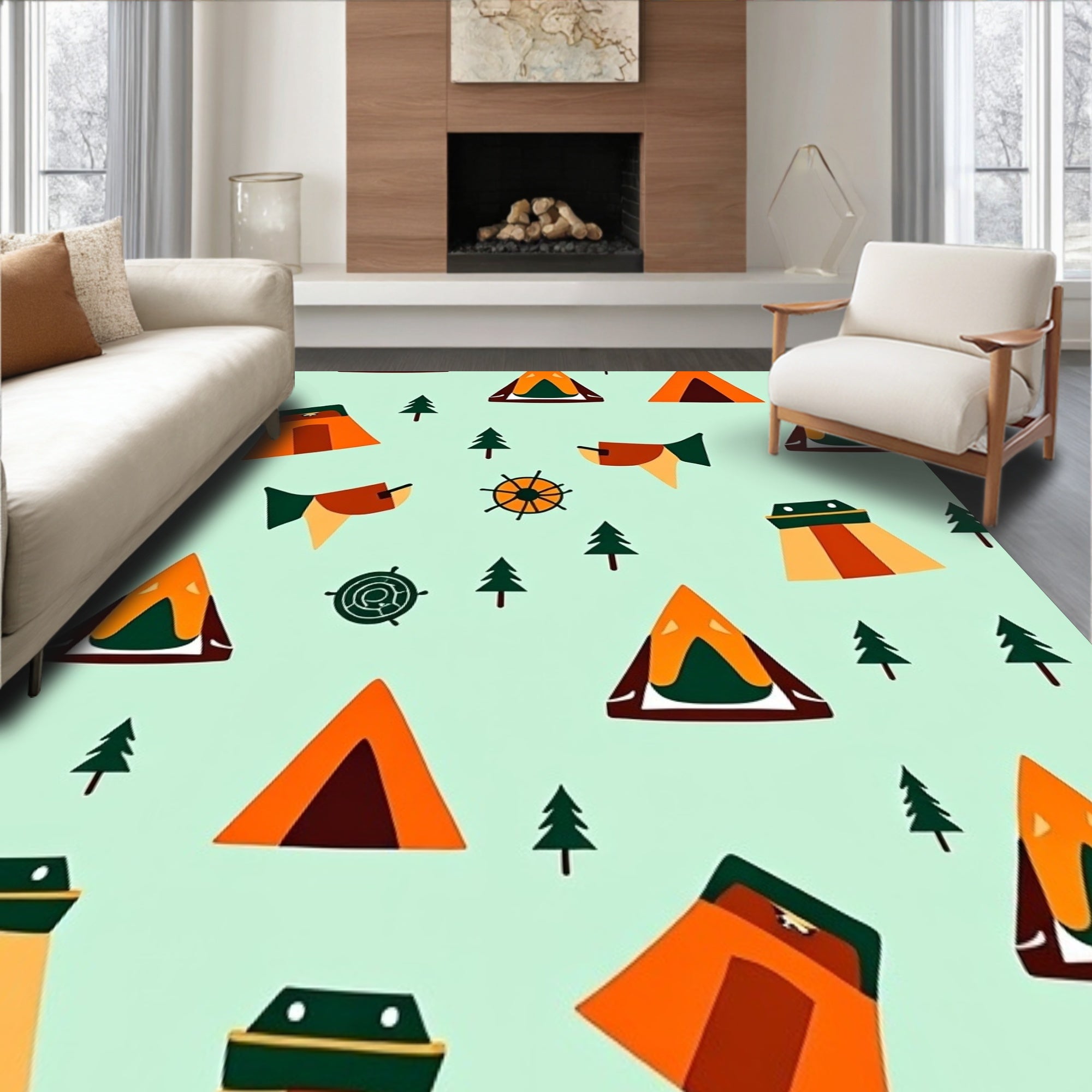 Happy Camper Woodland Explorer Theme (Orange) - ODIKA