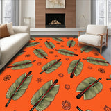 Heritage Pine Cone Print(Orange)