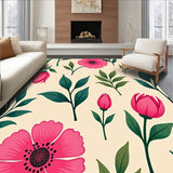 Botanical Garden Heirloom Jewel Toned Artistic Statement(Pink)