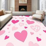 Kawaii Scattered Chair Cover Seat Cushion (Pink)