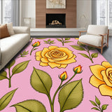 Vintage Botanical Garden Inspired Washroom(Pink)