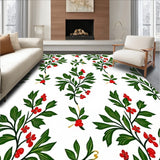 Traditional Festive Ivy and Berry Arrangement with Ornate Detailing(Green)