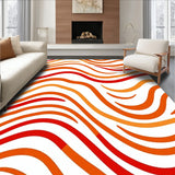 Amber Wave Decorative Accent(Orange)