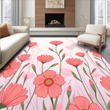 Dreamy Blossom Meadow Decorative Statement (Pink)