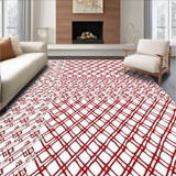 Tartan Inspired Welcome with Scottish Highland Details(Red)