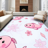 Enchanted Axolotl Blossom Fantasia(Blue)