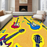 Vibrant Acoustic Symphony Artistic Melody Instrumental Jazz(Yellow)