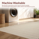 Ultra Soft Area Rug, Non Slip, Stain Resistant, Washable Area Rugs for Living Room, Bedroom, Stylish Animal Print Living Room Rug(Beige)