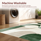 Ultra Soft Area Rug, Non Slip, Stain Resistant, Washable Area Rugs for Living Room, Bedroom, Modern Abstract Non-Slip Dining Room(Gray)