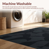 Ultra Soft Area Rug, Non Slip, Stain Resistant, Washable Area Rugs for Living Room, Bedroom, Modern Abstract Marble(Gray)