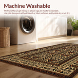 Ultra Soft Area Rug, Non Slip, Stain Resistant, Washable Area Rugs for Living Room, Bedroom, Animal Print Cowboy Style Faux Hide Rug(Beige)