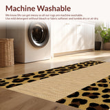 Ultra Soft Area Rug, Non Slip, Stain Resistant, Washable Area Rugs for Living Room, Bedroom, Handmade Tufted Wool Antelope(Beige)